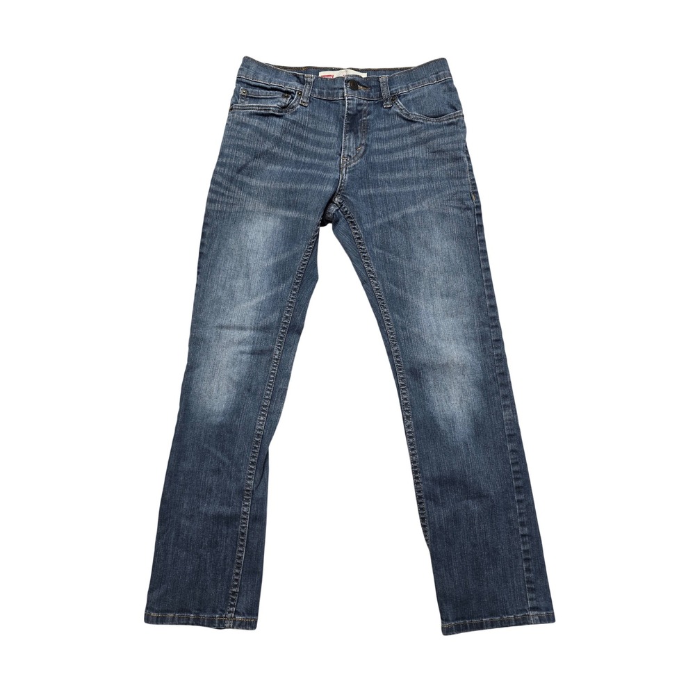 Levis 511 Slim Fit Jeans Boys 14 Reg Blue Denim Stretch W27 L27 Streetwear